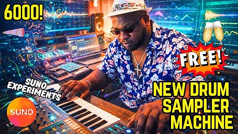 6000 Subscriber Edition: FREE Drum Machine (Export into SUNO) 😱😱