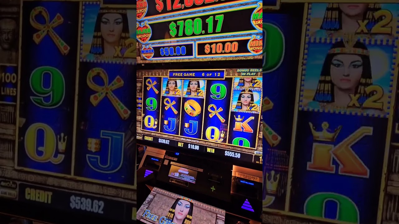 2x Wilds! 4 Trigger Free Games Egyptian Jewels Dollar Storm! 