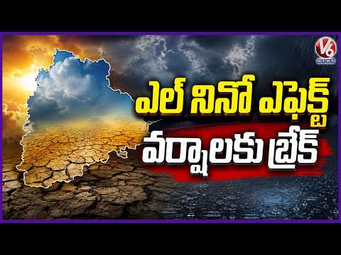 El Niño Impact May Cause a Temporary Break in Rainfall Across Telangana | V6 News - V6NEWSTELUGU