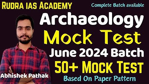 Archaeology Ugc Net Mock Test Series। Archaeology Mock Test Series। Ugc Net Mock Test। Archaeology।