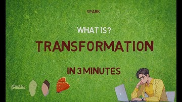 What is Transformation in Spark? | IN 3 MINUTES | Definition | Applications