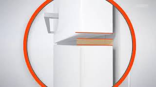 Κουμπάσο Blum  AVENTOS HK XS - Οδηγίες τοποθέτησης