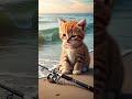 Cats go fishing #9cutecat #cat #funny #kitten #cute #shorts #funnycats #story #cutecat