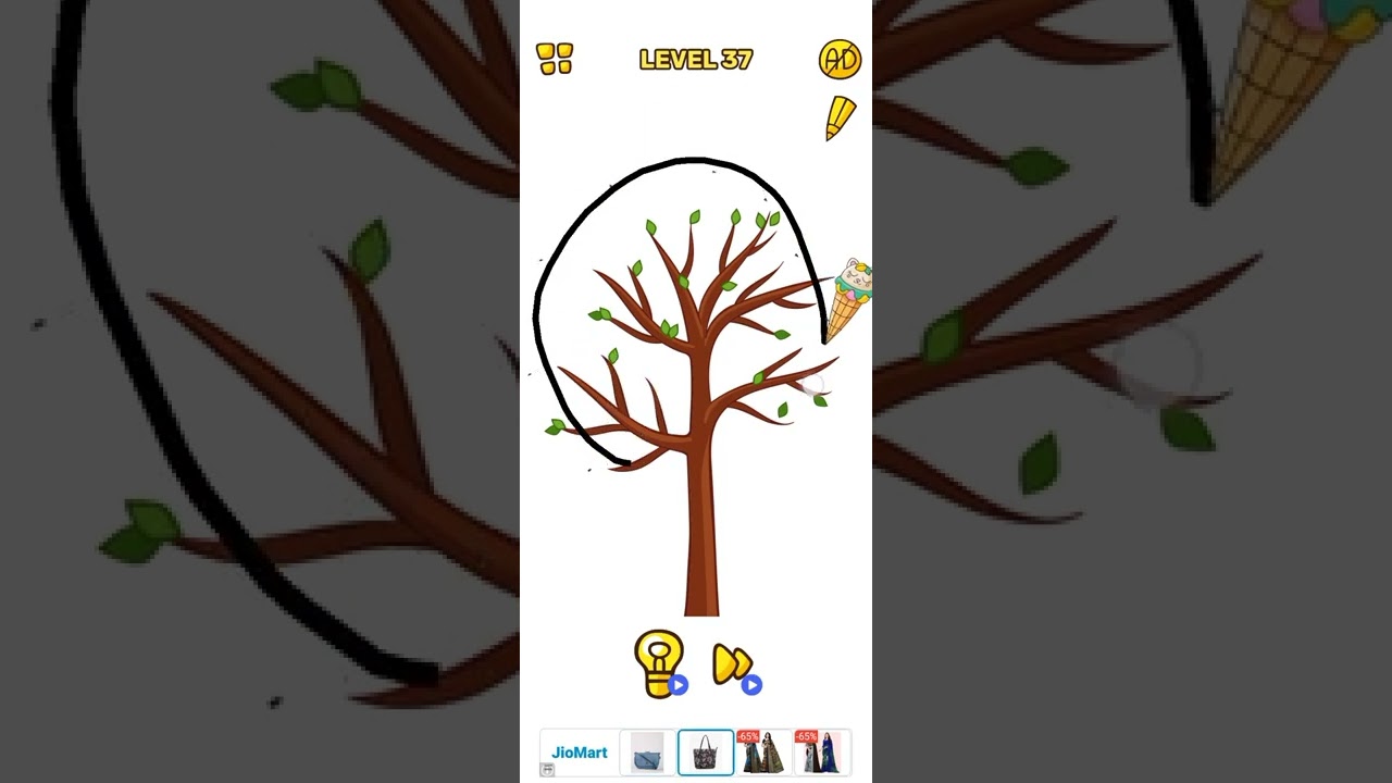 Tricky Line: Draw the Part 🍍🍿 Level *37