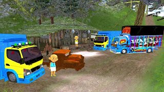 Upin Main Ke Rumah Hutan Ipin Naik Truk Oleng Keren 😝😄 ELTIVISION