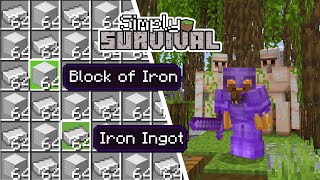 How To Make A Quick & Simple Iron Farm In Minecraft! (Very Efficient) Tutorial. PE,PC,XBOX,PS,SWITCH
