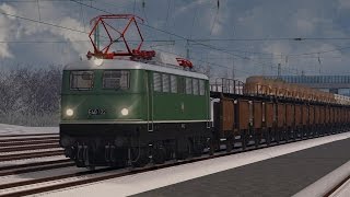 LET`S TEST Train Simulator 2015 / Mit der E40 und VW Käfern von Cochem nach Trier