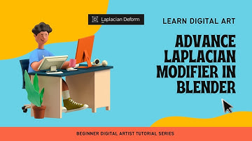 ֍ Blender 3D Animating Tutorial for Engineers in Hindi: Advanced Laplacian Modifier in Blender֍