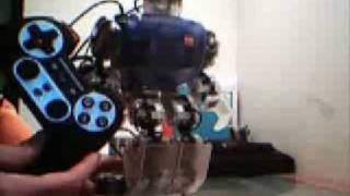 Using a PS2-style gamepad to control Robobuilder