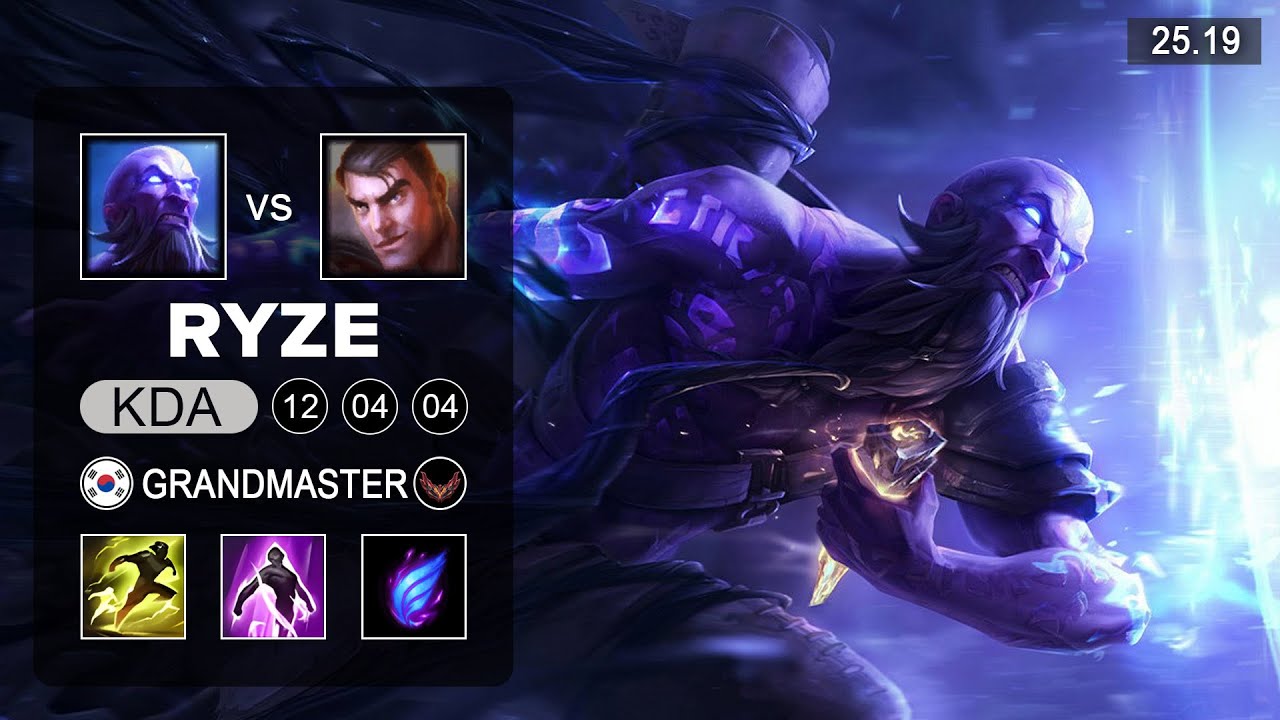 Faker Ryze vs Jayce Mid - KR Challenger - Patch 25.19 Season 15