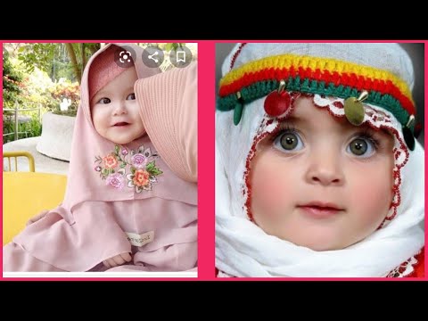 Very Attractive Baby Girl Hijab Ideas