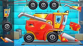 Corn Harvest Kids Farming Game - Build Tractor Puzzle Game | Android Gameplay screenshot 5