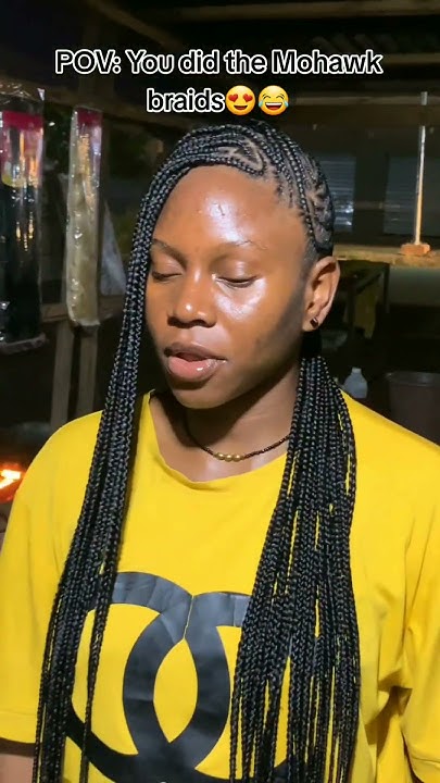  Mohawk braids... #_trending #deendu #mohawkbraids #makemefameous - YouTube