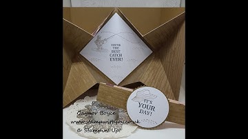 Exploding Gate Fold Card Stampin