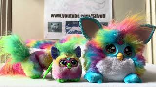 Rainbow DJ Furby and DJ Furblet Together