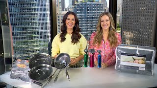 Inside Deals: Non-Stick Cookware Set, Facial Cleansing Device, Reversible Comforter — Up to 84% Off