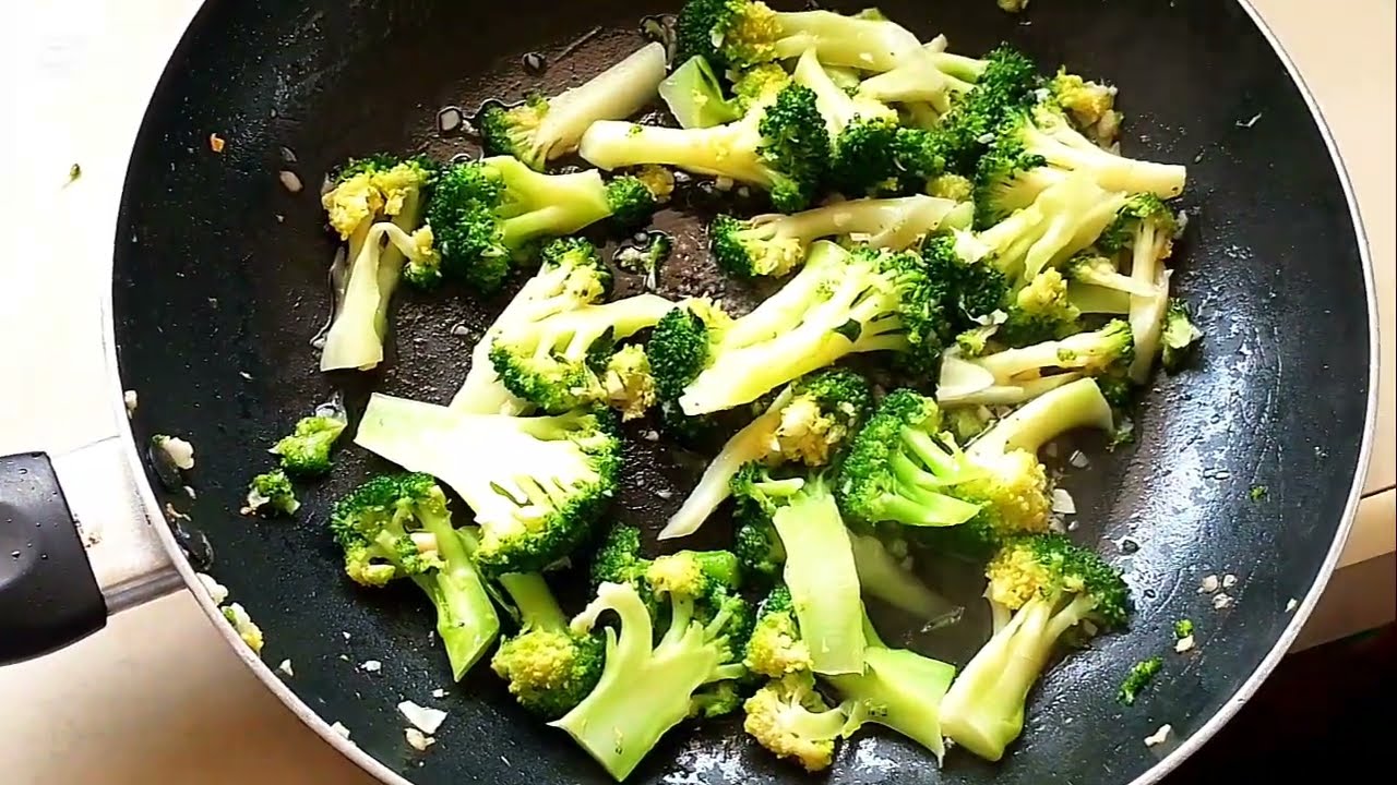 Garlic broccoli recipe | 3 - Ingredients Broccoli recipe!😋 | sauteed broccoli 