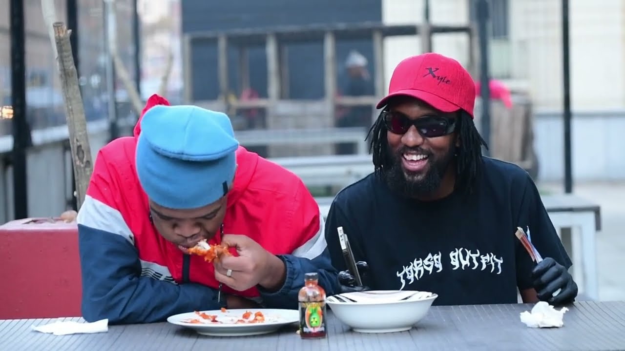 Paying People to Eat The Hottest Wings in The World!!🤣😅