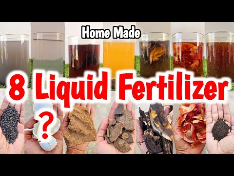 8 Liquid Fertilizer for Plants | Natural Home Made Fertilizer For Plants