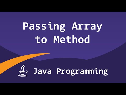 วีดีโอ: คุณจะส่งอาร์เรย์ไปยังเธรดใน Java ได้อย่างไร