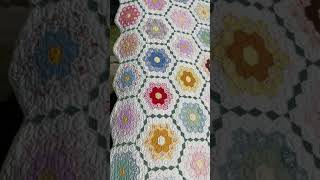 Grandmothers Flower Garden Quilt