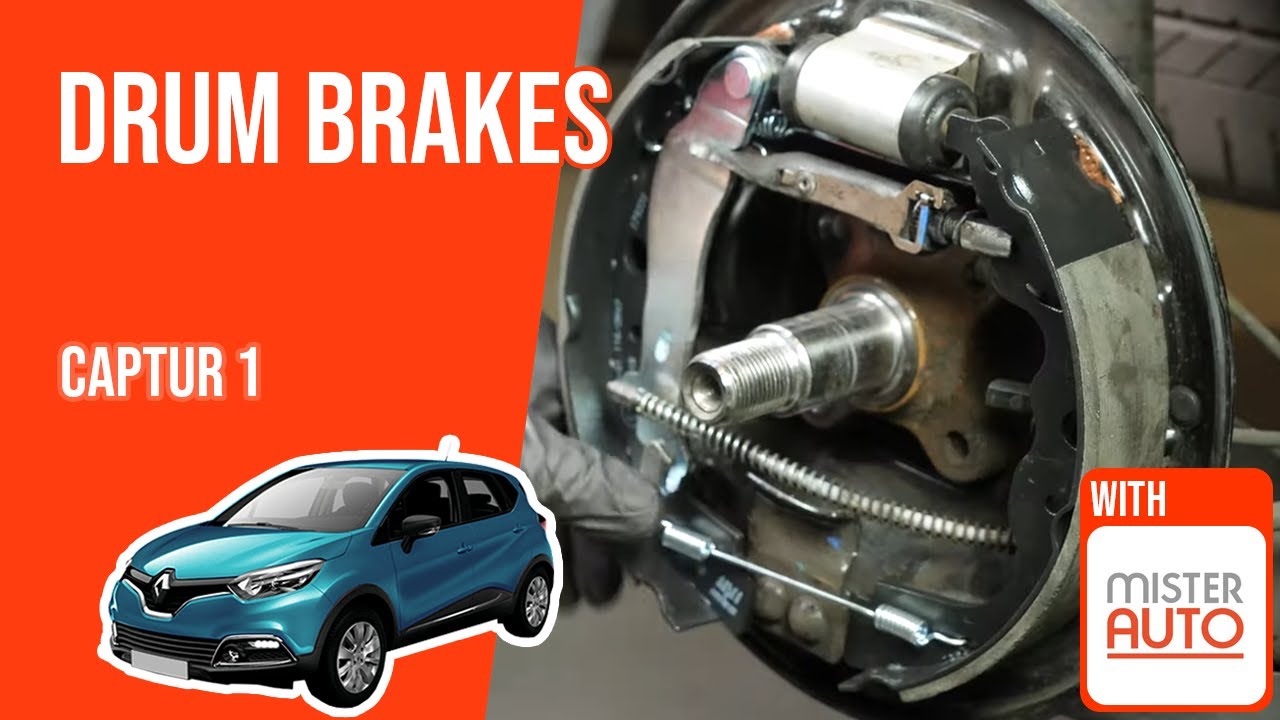 How to replace the drum brakes Captur mk1 🚗