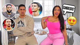 Athlete SMASH Or PASS With GIRLFRIEND! (Almost Broke Up)
