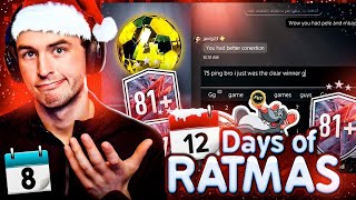 VOICE CHAT MESSAGES & UPGRADE PACK SPAM! 🐀 PS4 12 DAYS OF RATMAS #8! FIFA 22 Ultimate Team