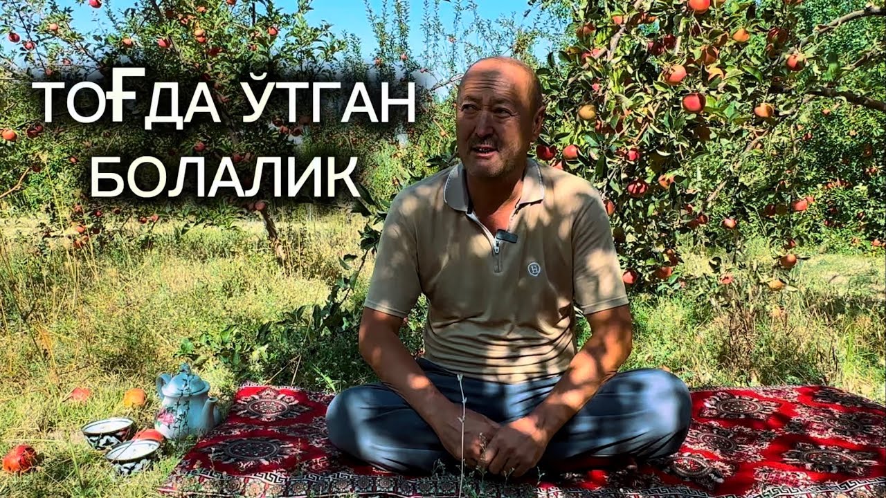 Тоғларда ўтган болалик.Дори кўрмаган олмалар