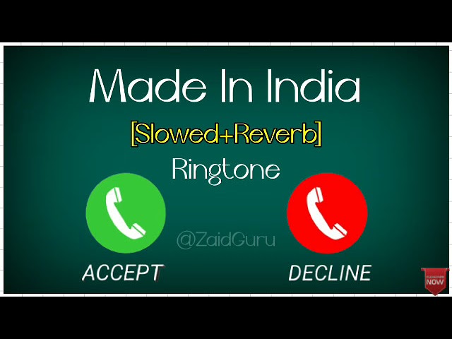 Made in india ringtone, slowed+reverb ringtone, instagram trending song ringtone, guru viral song class=