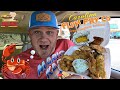 Carolina Fish Fry ⭐SEAFOOD FEAST | Flounder | Crab | Oysters | Scallops | Shrimp⭐ Food Review!!!