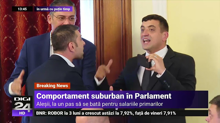 La un pas de bătaie în Parlament. Confruntarea dintre George Simion și Gabriel Zetea
