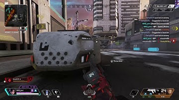 Apex Legends wraith and horizon high kill game on 1000 ping