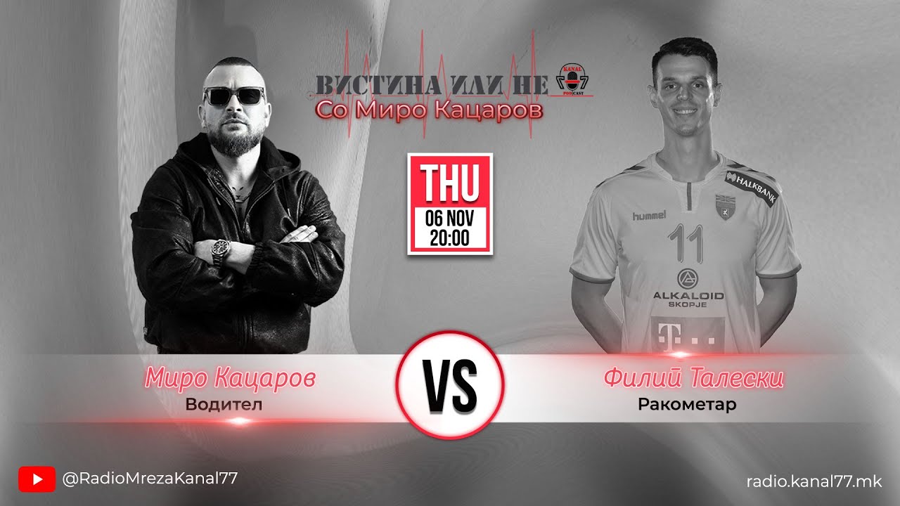 Филип Талески во „Вистина или Не“ со Миро Кацаров - С01 Е01
