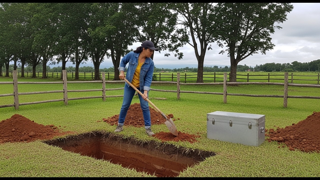 Hindi Makagalaw ang Babae sa Pilipinas Matapos Buksan ang Lihim na Baul sa Bakuran