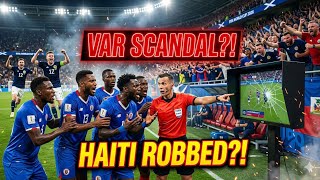 FIFA VAR SCANDAL?! 😱 Haiti ROBBED Against Scotland at World Cup 2026!