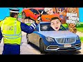 ГАИШНИК ОСТАНОВИЛ МАЙБАХ ВЛАДА ГЛЕНТА В ГТА 5 МОДЫ! И ВСТРЕТИЛ ВЛАДА А4 в GTA 5 MODS