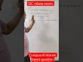 learn this trick to solve compound interest based question 🤔#compoundinterest#shorts#maths