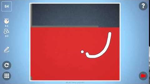 Check out how I solved level 84 in Brain It On! #BrainItOn