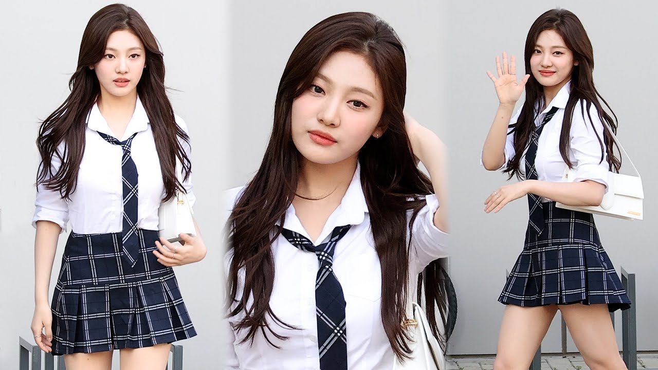 에스파 닝닝(NINGNING) 광야 벗어나고 예뻐진 닝닝 aespa 직캠 (아는 형님 출근길) | Knowing bros • 230601