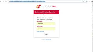 CurriculumTrak Tutorial
