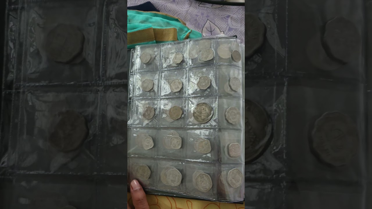 Husband's coin collection : Collecting coins isn't hobby, It's time travel