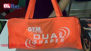 Máy Mage Bụng Rung Và Gym From Dual Shaper - 2 In 1