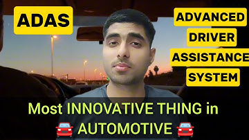ADAS Concepts Explained Most Simple Terms