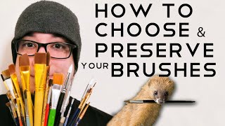 The best brush for miniatures & how to maintain it