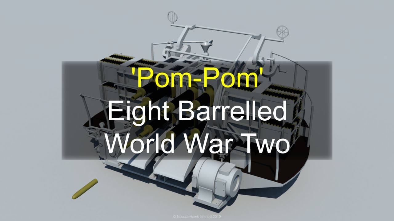 Pom Poms Anti Aircraft Gun World War 2 The Air Defence of British