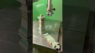 SpectraPly chess piece, The King template on my website 👑 #brikologik #bandsaw #woodworking #king