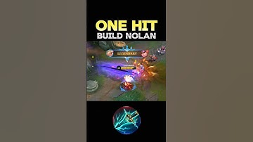 😱 WATCH THIS - BEST BUILD NOLAN 2024❓(ONE HIT) ~ MLBB 🔥 #mobilelegends #onehitbuild #nolan #shorts
