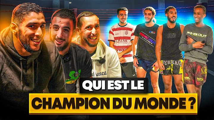 Qui est le champion du monde ? (Boucif affronte un pro devant Fares Ziam)