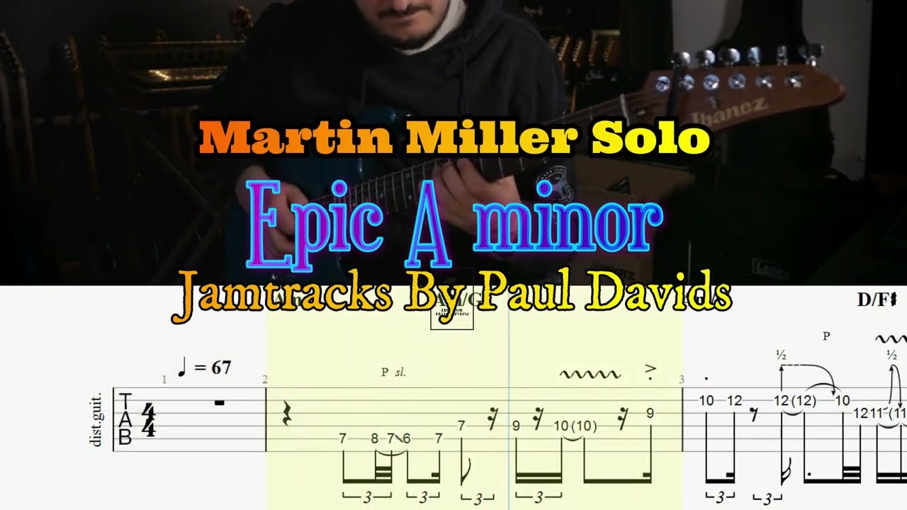 Epic A minor   Martin Miller Solo Solo Collab 2023 Guitar TABs